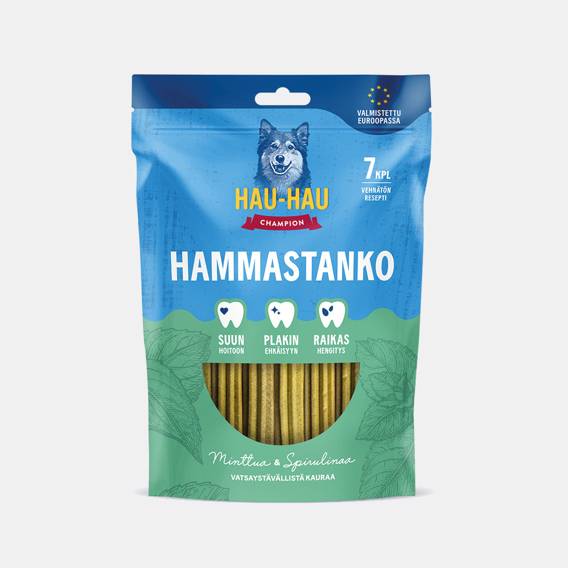 Hau-Hau Champion Hammastanko 7 kpl 200 g pakkauskuva
