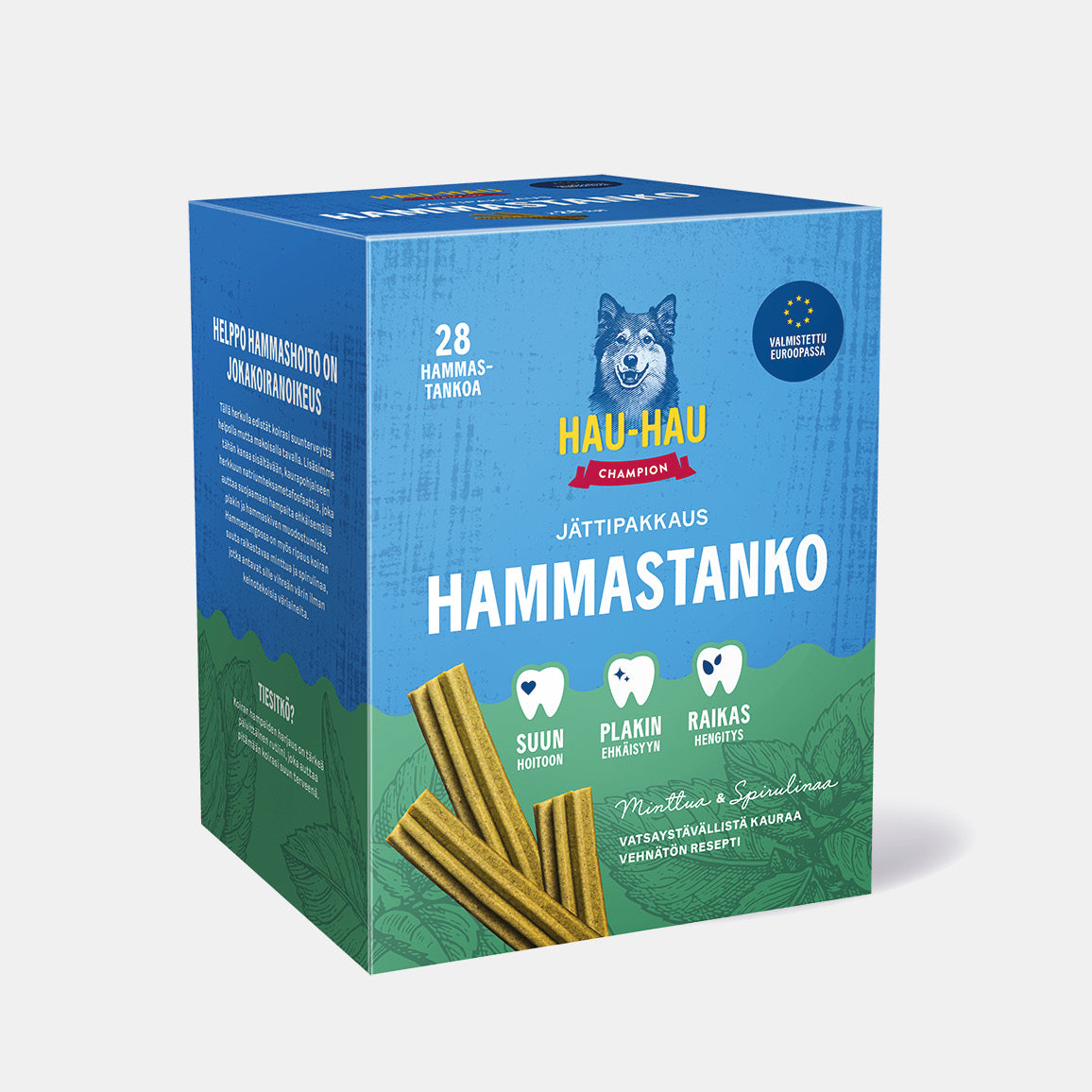 Hau-Hau Champion Hammastanko 28 kappaleen jättipakkaus pakkauskuva