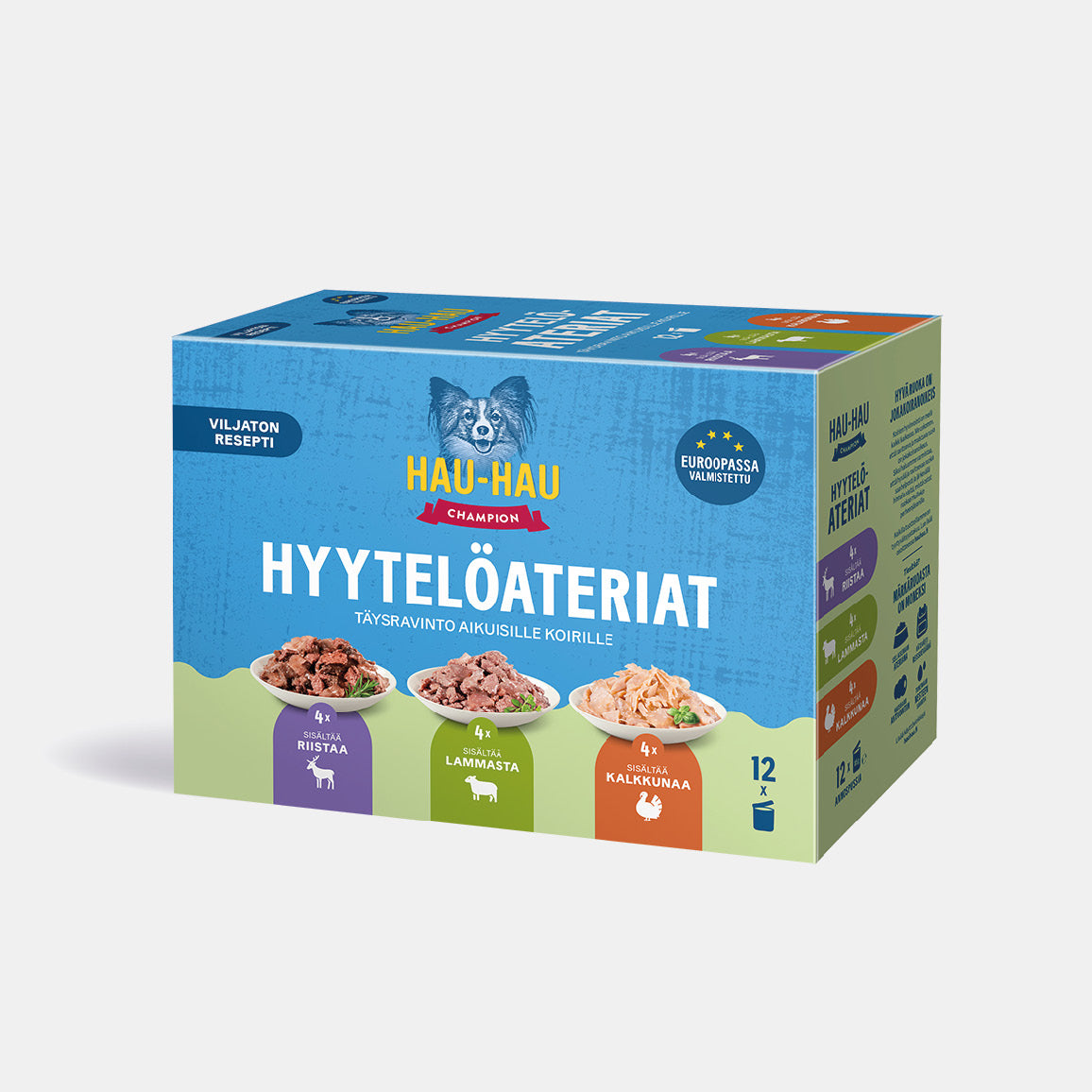 Viljattomat annosateriat hyytelössä