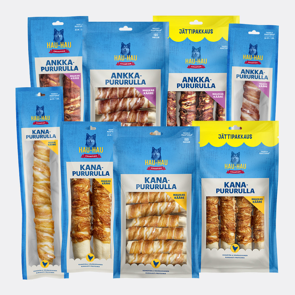 Ryhmäkuva Hau-Haun pururullista