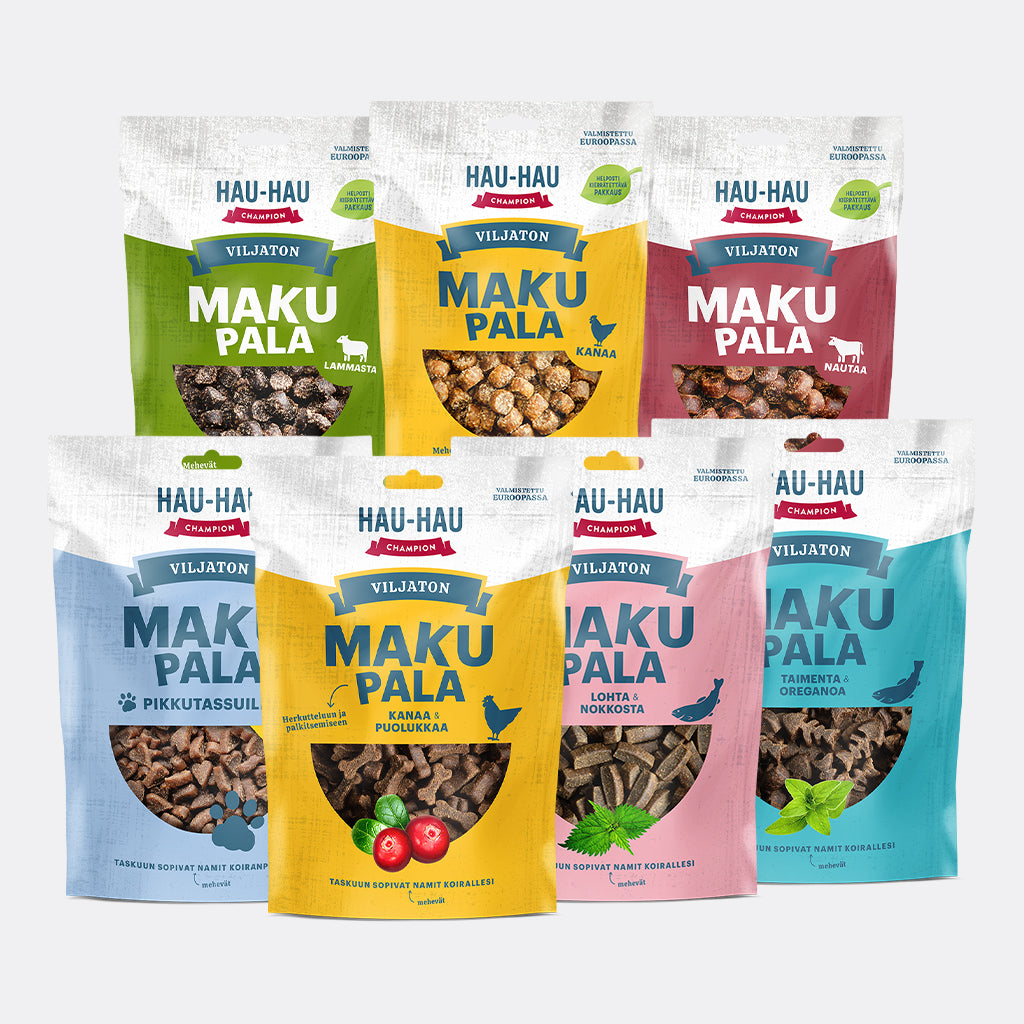 Ryhmäkuva Hau-Haun Makupaloista