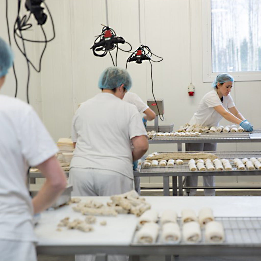 Hau-Haun puruluiden valmistus