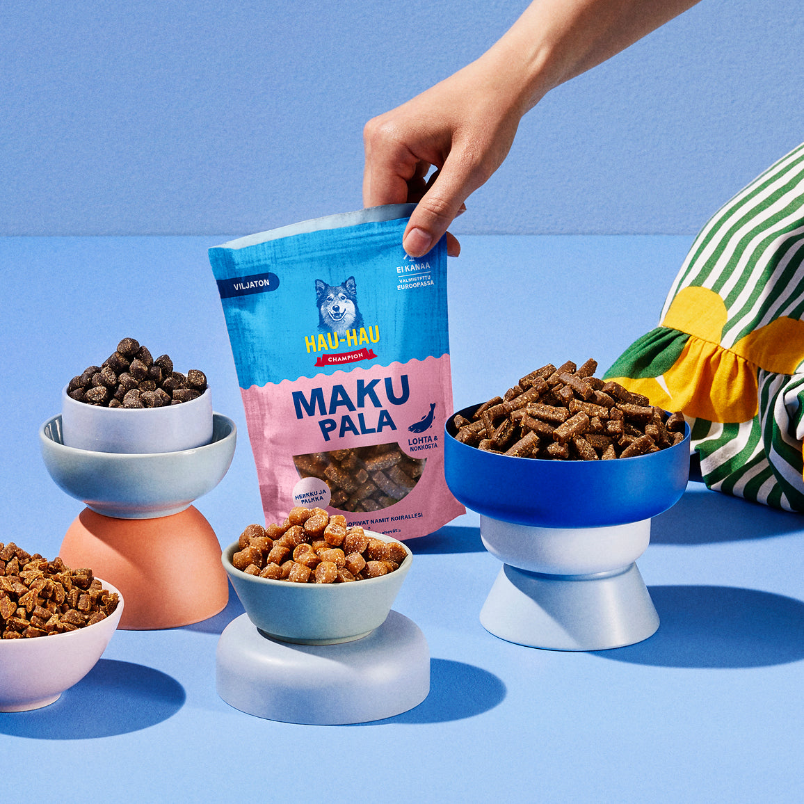 Hau-Hau Champion Makupala Pikkutassuille viljaton koiranpennun herkku pakkauskuva