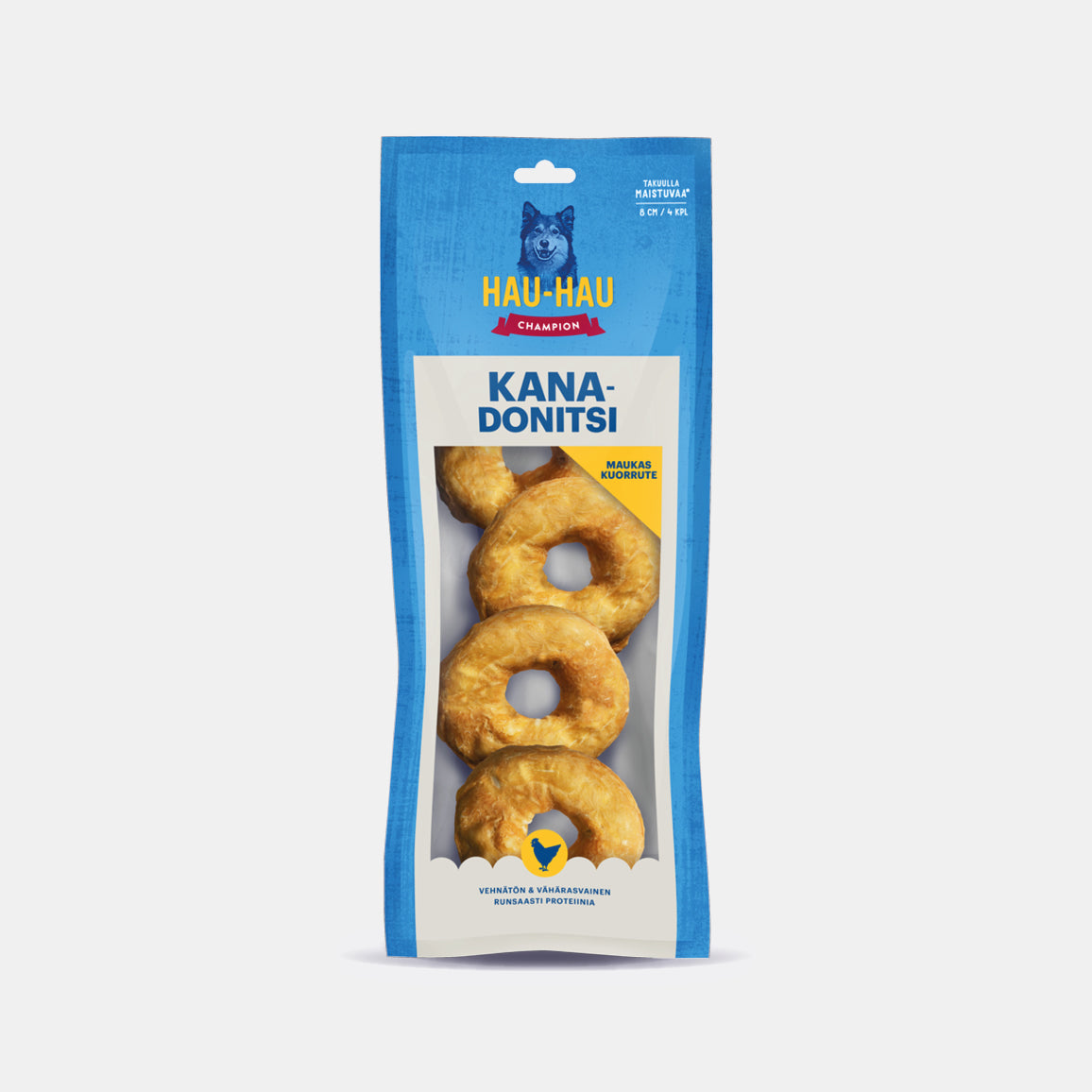 Hau-Hau Champion Kanadonitsi 8 cm koiran puruluu 200 g pakkauskuva