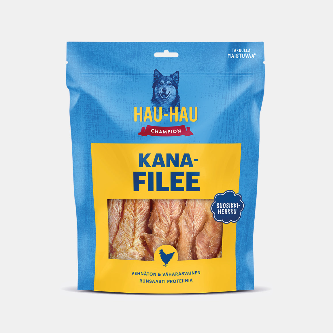 Hau-Hau Champion Kanafilee koiran herkku 400 g pakkauskuva