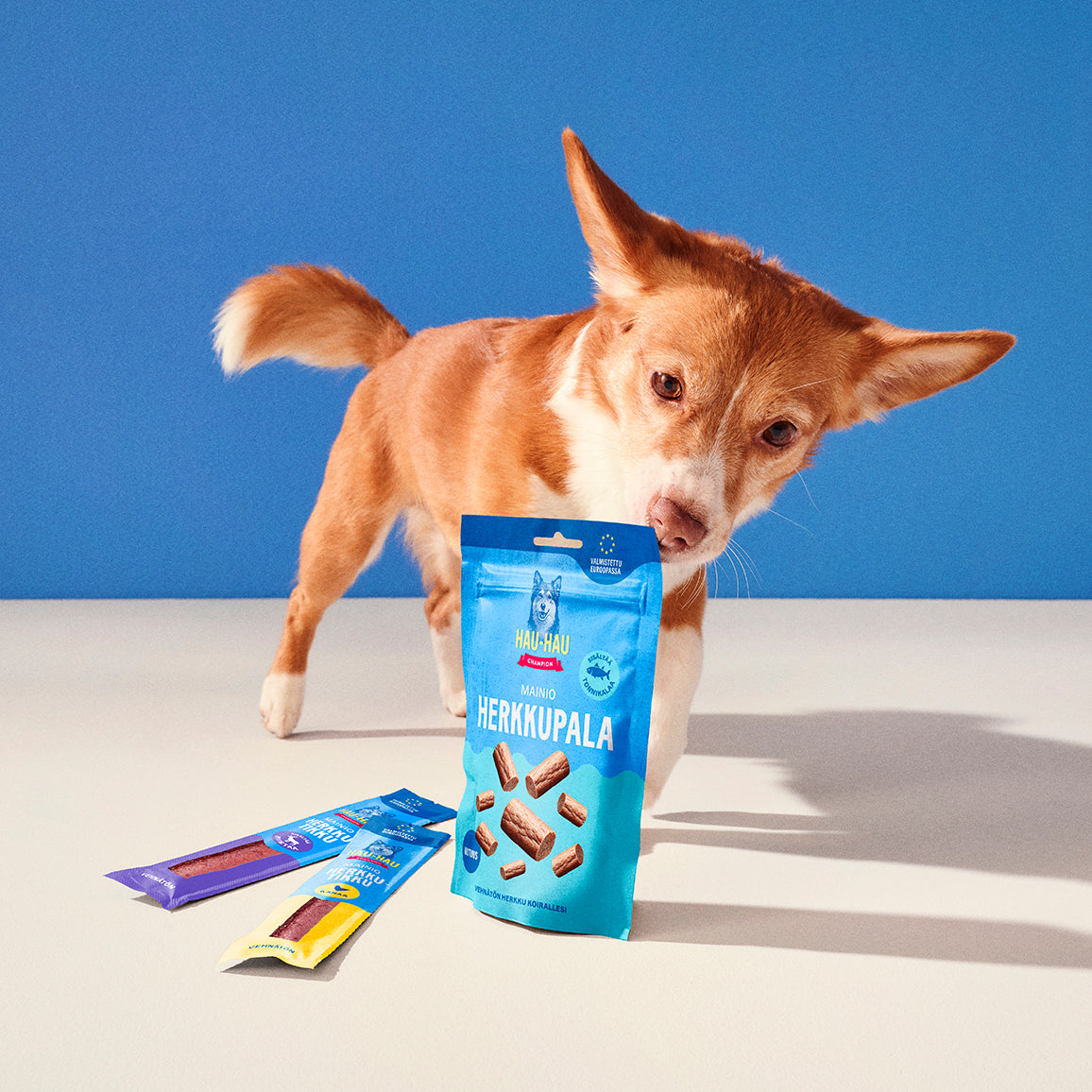 Hau-Hau Champion Mainio Herkkutikku Riistaa koiran herkku 12 g pakkauskuva