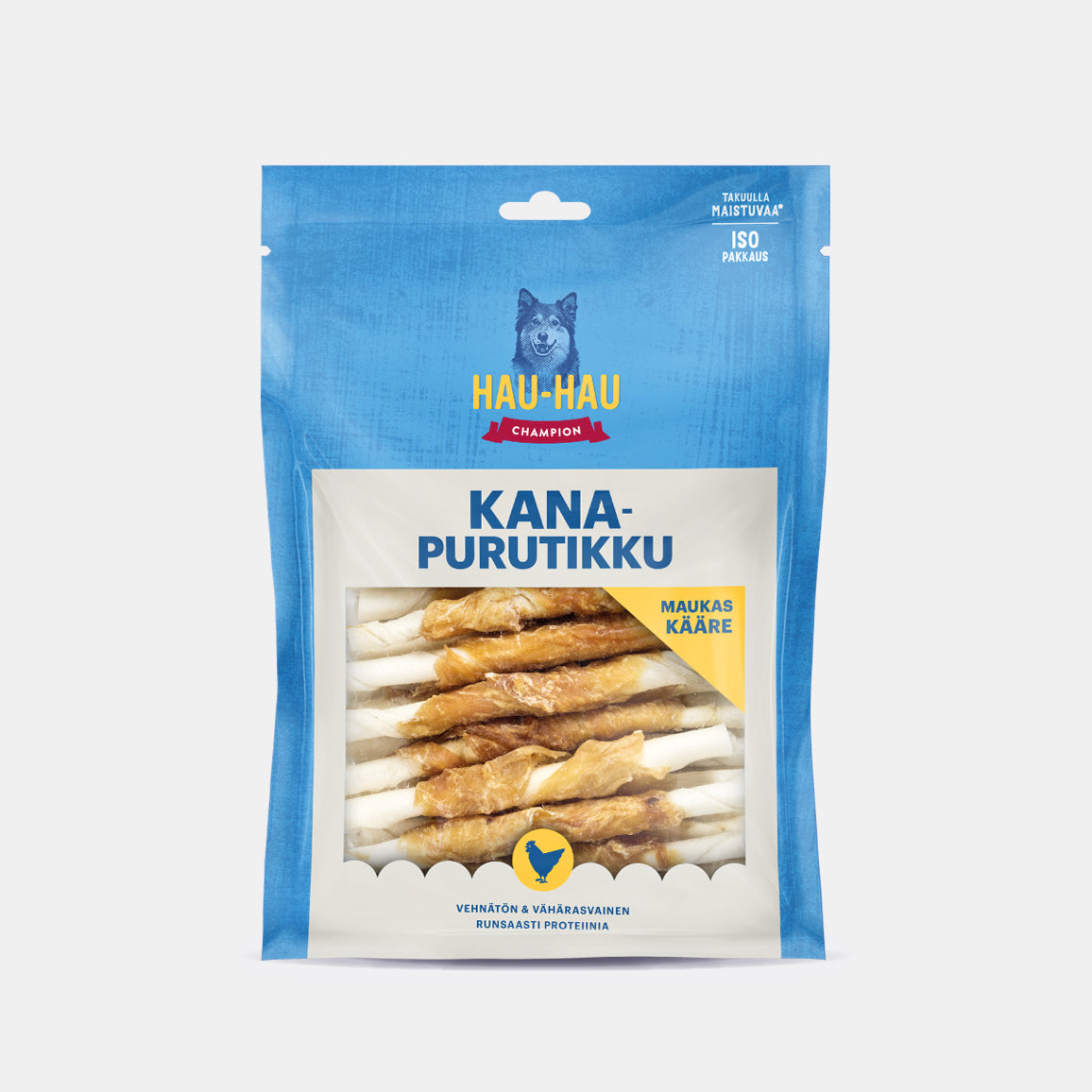 Hau-Hau Champion Kanapurutikku 13 cm koiran puruluu 400 g pakkauskuva