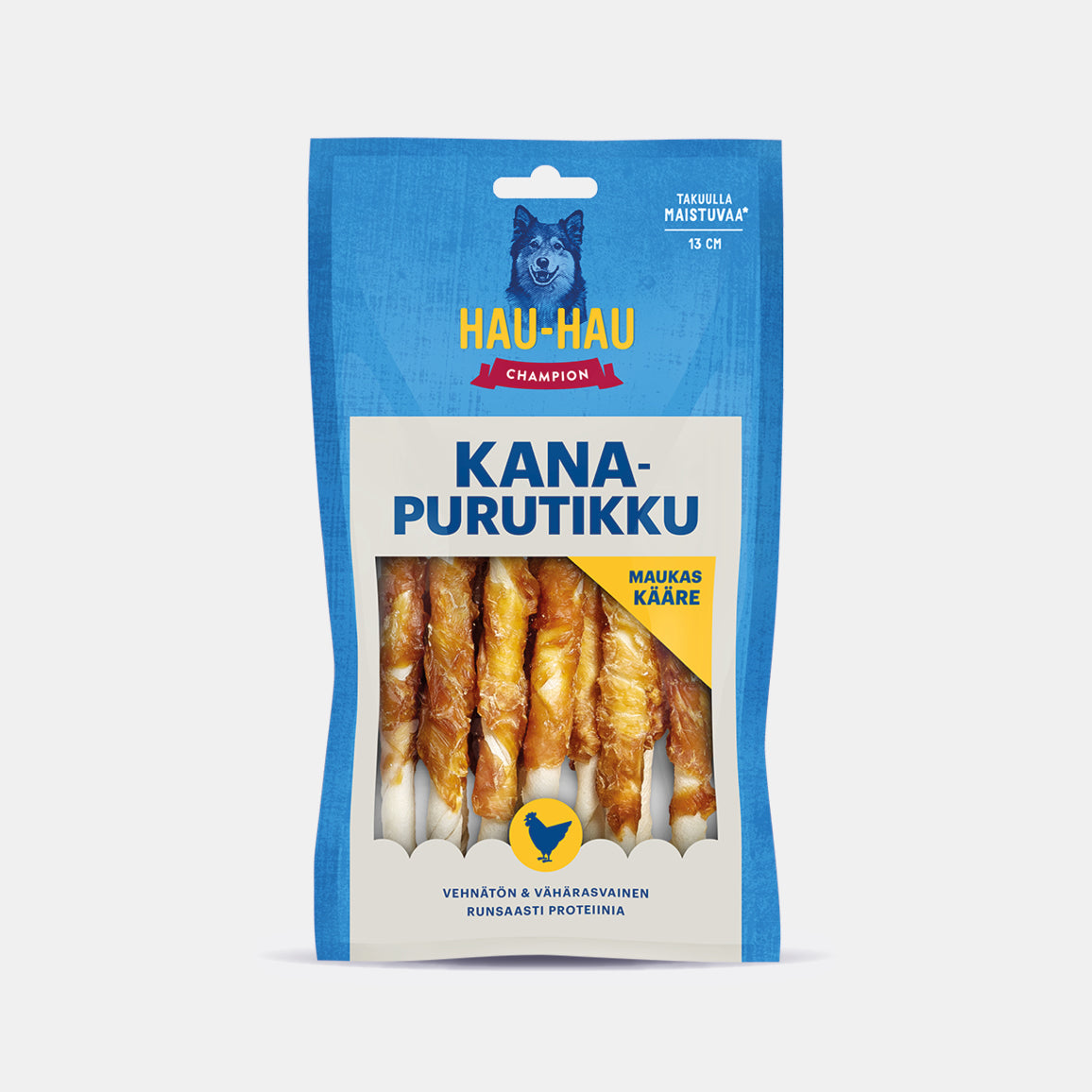 Hau-Hau Champion Kanapurutikku 13 cm koiran puruluu 100 g pakkauskuva