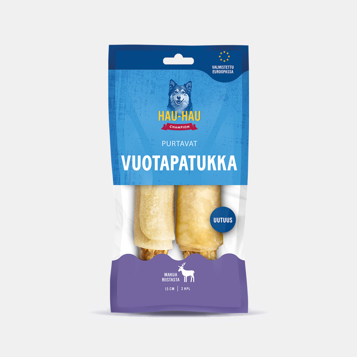 Purtavat Vuotapatukka Riista 13 cm koiran puruluu